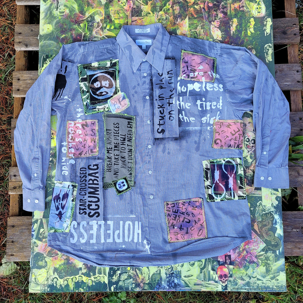 'Star Crossed Scumbag' Men's Button up